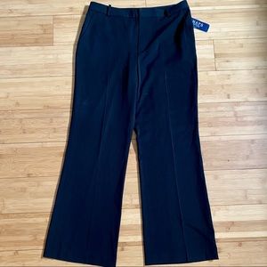 CHAPS | Women’s Black Boot Cut Trouser Pants